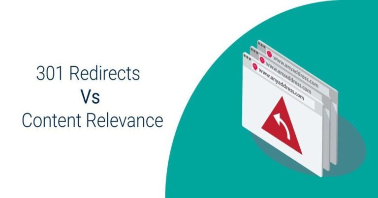 301 redirects can prevent your pages from passing topical relevance