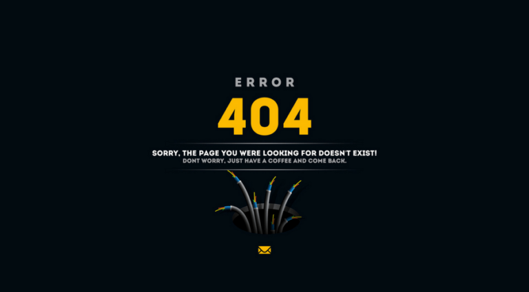 404 error how to detect and correct it