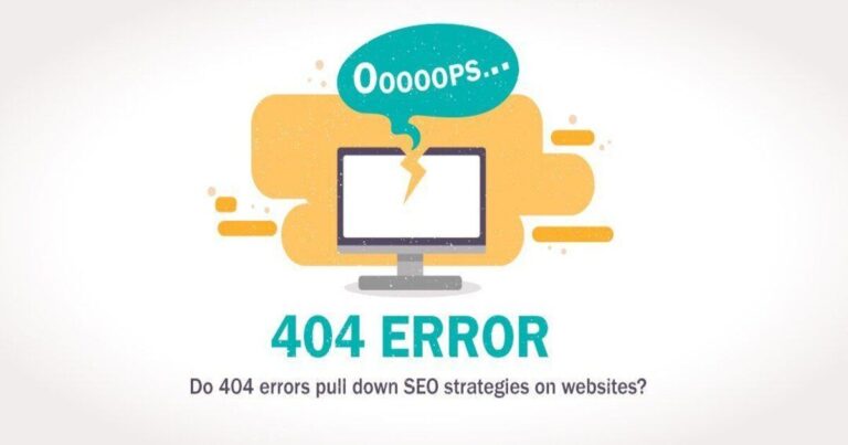 404 errors demerit website