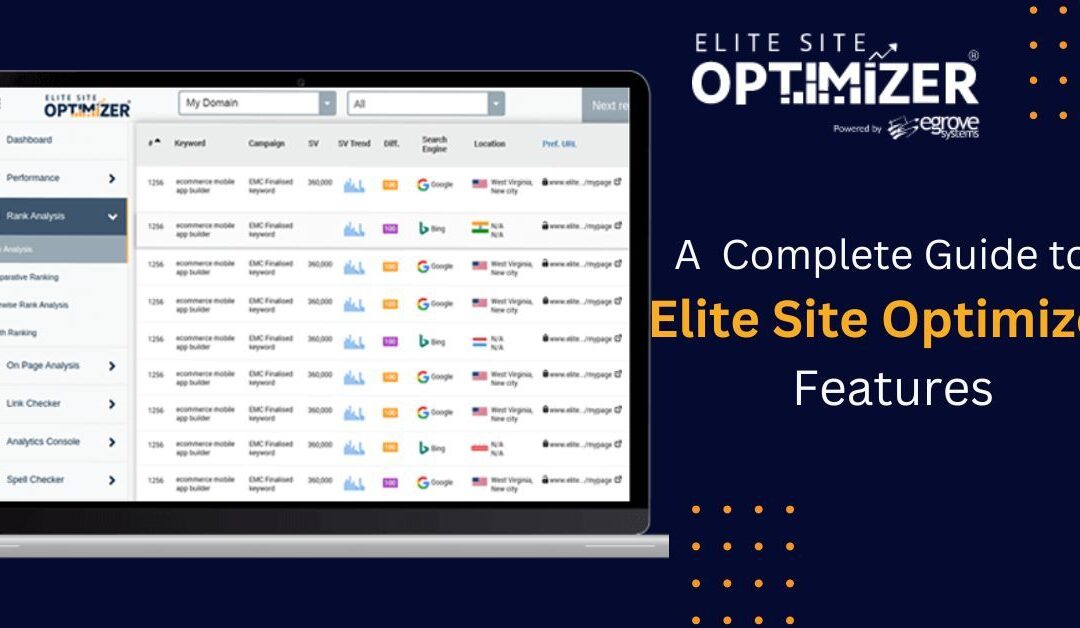 What is an Elite site optimizer? A complete Guide to Elite Site Optimizer Features