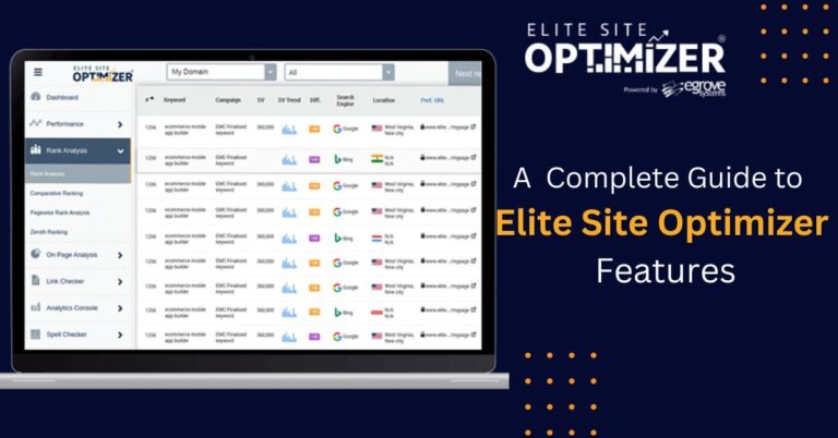 a complete guide to elite site optimizer features