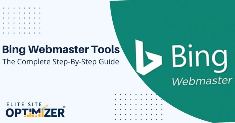 bing webmaster tools guide