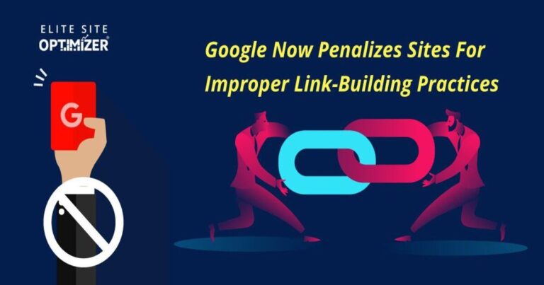 google penalized Link Building