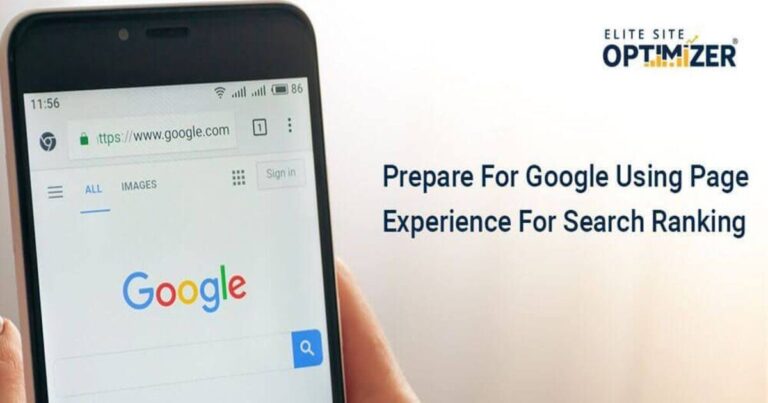 prepare for google using page experience for search ranking