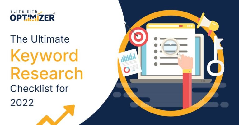 ultimate keyword research checklist 2022