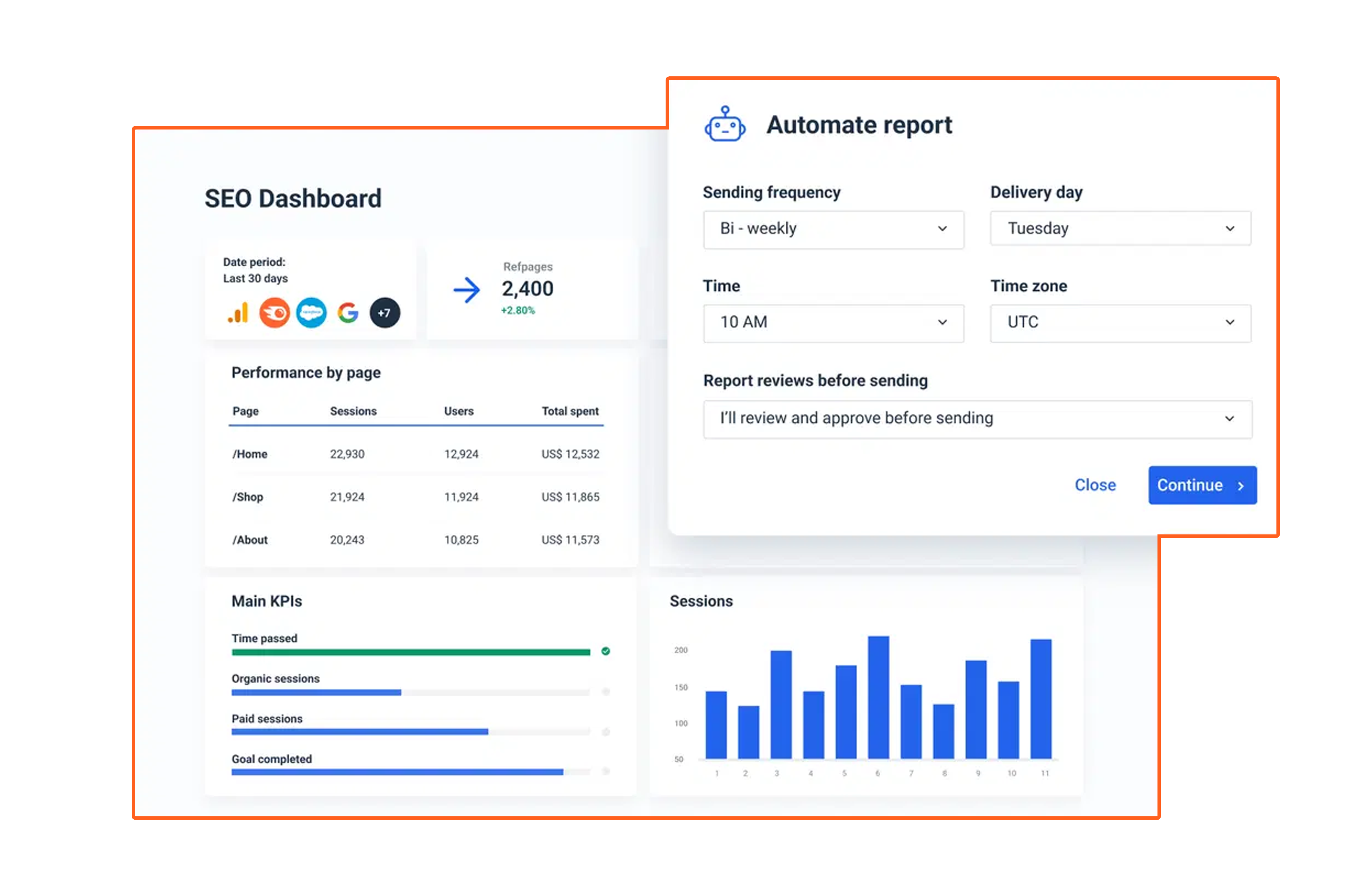 SEO Dashboard